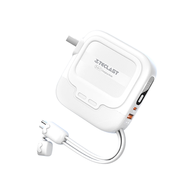 台电 S10 Pro-W  自带线充电宝 10000mAh 22.5W