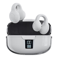  aigo/爱国者 定向传音 蓝牙耳机  有线充电 Type-C 白色
