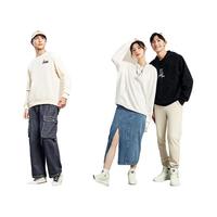 鸿星尔克卫衣秋冬男女卫衣运动上衣套头衫