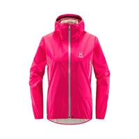 Haglofs火柴棍L.I.M系列户外女春秋徒步休闲连帽硬壳冲锋衣