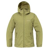 mont·bell 户外风衣女款春夏速干防晒防风连帽夹克外套 1103246 KH卡其色 L