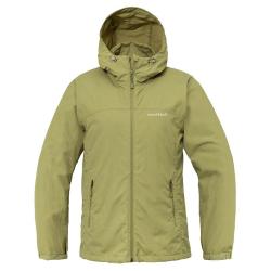 mont·bell 户外风衣女款春夏速干防晒防风连帽夹克外套 1103246 KH卡其色 M
