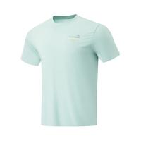 LI-NING/李宁 防晒凉爽 男士速干T恤 羽纱绿 2XL