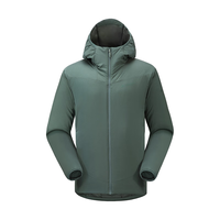 巍德（VAUDE）勃朗Blanc80银标P棉男棉服连帽抗寒防风保暖外套VG2430149 静谧绿 L