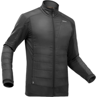 DECATHLON 迪卡侬 男式雪地徒步复合式夹克 -黑色丨SH900 X-Warm4274158