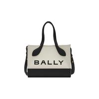 Bally/巴利女士BAR KEEP ON XS织物配皮手提单肩斜挎包