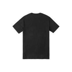 VANS 女装短袖Tee SS运动训练上衣跑步T恤 黑色 M