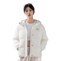 阿迪达斯 (adidas)550蓬防风保暖鸭绒羽绒服面包服女子冬季立领轻运动 A/M码