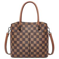 奥康包包女包2024复古水桶包高颜值斜跨手提包 BG703004-咖色