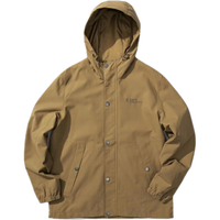 Jack Wolfskin狼爪软壳衣男户外运动防泼水防风夹克外套5321172 5321172-5601/栗棕色/偏小一码 M 175/96A