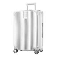 Vantiiear 梵地亚 拉杆箱 银色 28英寸