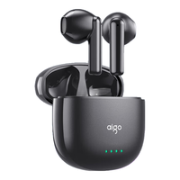  aigo/爱国者 超长续航 真无线蓝牙耳机  有线充电 Type-C 黑色