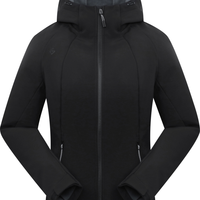秋冬户外登山服防风防泼水保暖女式软壳功能外套