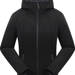 探路者 秋冬户外登山服防风防泼水保暖女式软壳功能外套