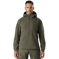 始祖鸟(ARC’TERYX)LEAF GAMMA SL ANORAK 始祖鸟 军鸟 防风透气户外半拉连 软壳夹克 RG 骑兵绿 (X000007936) XL