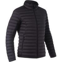 迪卡侬（DECATHLON）羽绒服短款轻薄薄外套户外运动保暖内胆FOR1 TREK100 女士-经典黑 2XL