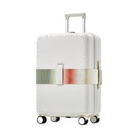 爱华仕 行李箱女拉杆箱小型20寸登机24pc耐用旅行密码箱