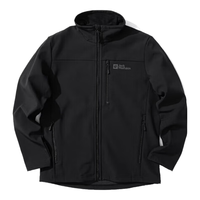 狼爪 软壳夹克男户外防风运动内里抓绒厚款夹克