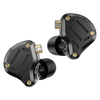 KZ ZS10 PRO 2 十单元圈铁 HiFi 黑色 3.5mm 入耳式耳机