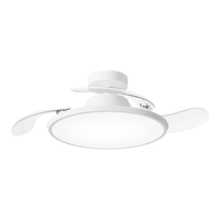 lipro led风扇灯厨房餐厅现代简约灯具超薄灯体护眼智能调光调色吊扇灯