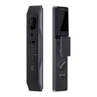 小益掌静脉指纹锁3D人脸识别智能门锁全自动家用密码锁可视智能锁 T9指纹解锁密码解锁基础款