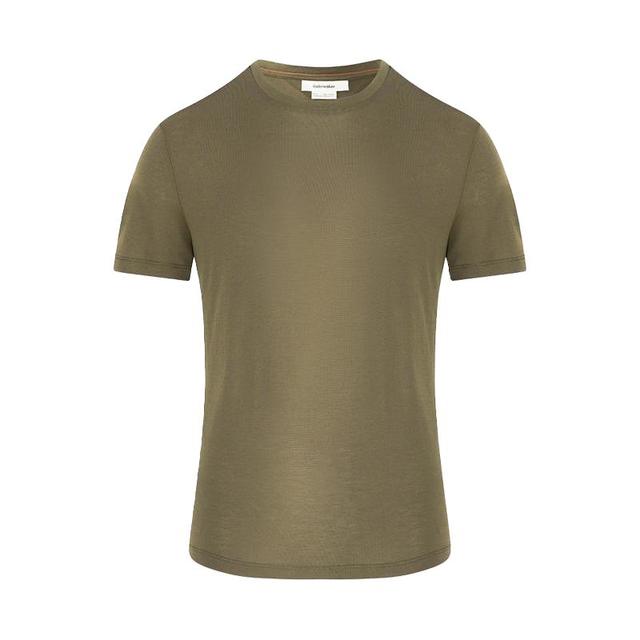 icebreaker 春夏美利奴羊毛男Core 速干T恤短袖户外跑步徒步