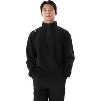 迪桑特（DESCENTE）迪桑特男女同款长袖春秋款休闲运动百搭长袖卫衣黑色 XL (105)