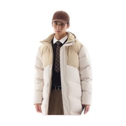 安踏 羽绒服短款加厚面包羽绒冬季保暖棉服男