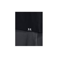 安德玛（UNDERARMOUR）春夏男子宽松高克重训练运动短袖T恤1384037 黑色001 XL