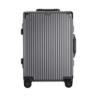 美国洛克兰【坚固大容量】铝框行李箱男女万向轮拉杆密码箱皮箱