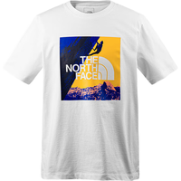 The North Face23春夏新款北面T恤男款户外舒适透气纯棉简洁圆领短袖T恤81MZ FN4/白色 XL