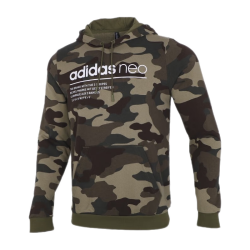 adidas 春秋男子迷彩连帽休闲运动卫衣H45226 A/L