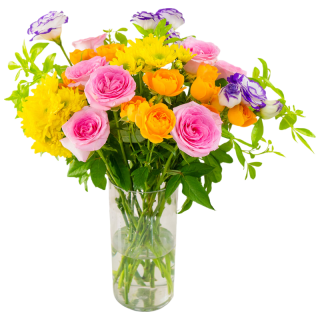 京东鲜花 月华绮梦)-昆明鲜花基地直发玫瑰花百合花多头花束鲜花源头直发