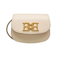 Bally/巴利经典女士时尚奶昔白迷你新月包6300057