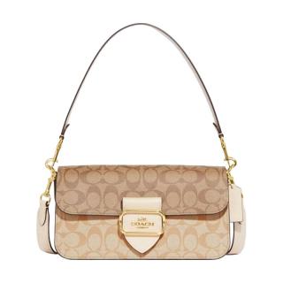 COACH 经典奥莱款女士单肩包休闲百搭单肩斜挎手提包新年 浅卡其色 CH506-IMOT4