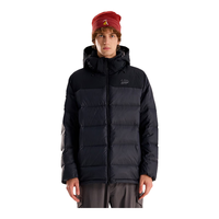 奥索卡 OZARK GEAR男士羽绒服 冬季灰鹅绒保暖连帽外套 拉萨系列156600 黑色-301 2XL/185