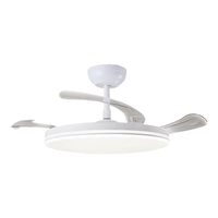  Lighting 雷士 NVC  清风系列 EXFS8285I/60MC-Q 智能三防吊扇灯 白色 42寸