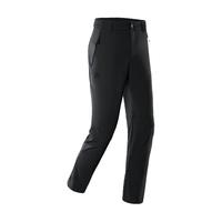 KAILAS凯乐石洛克Plus 软壳裤防风加绒加厚保暖登山户外徒步休闲裤女款 墨黑-女款 XS