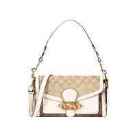 COACH 蔻驰 女士皮质手提包 中号 5497 IMCHK