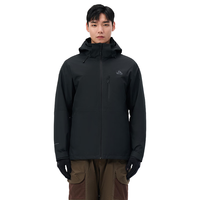 伯希和(Pelliot)冲锋衣三合一男女外套Polartec200抓绒内胆24秋冬防风保暖夹克服 【男款】漫暮黑|Polartec200内胆 L