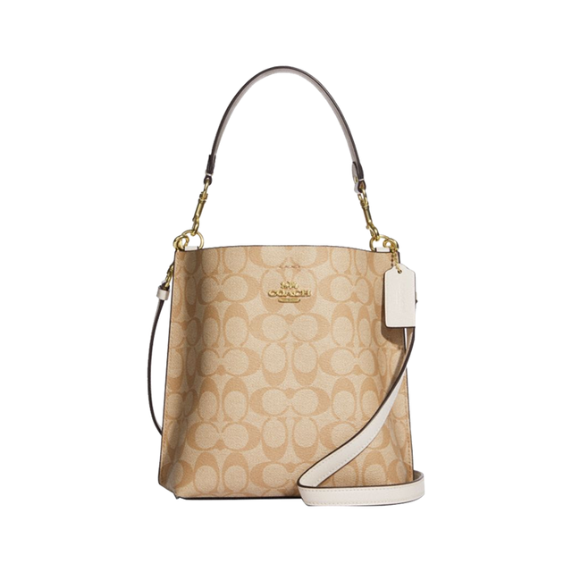 COACH 女士小号单肩斜挎水桶包CA582IMDQC