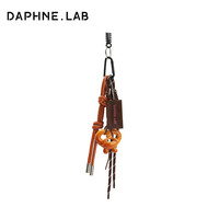 DAPHNE LAB方糖拳击靴 德训底猎装短靴复古中筒西部靴女靴25冬季游牧风 挂件 38 (240mm)