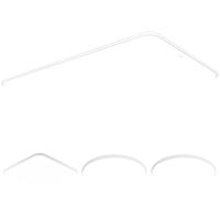  Lighting 雷士 NVC  白雪系列 led客厅吸顶灯+方卧灯+圆卧灯*2