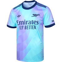 阿迪达斯 adidas阿森纳球迷版第二客场24/25赛季足球复古运动短袖球衣