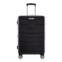 移动端、京东百亿补贴：Diplomat 可扩容拉杆旅行箱大容量密码登机箱TC-685T 磨砂黑-可扩展 20英寸 -适用短途