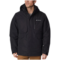 哥伦比亚（Columbia）冲锋衣男24秋冬户外防水防风金点保暖800蓬羽绒内胆三合一外套 XE9603-271 XXL 190/104A