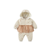 aqpa婴儿秋冬棉服连体衣哈衣夹棉保暖【连体棉服集合】