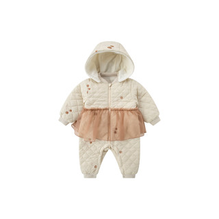 aqpa婴儿秋冬棉服连体衣哈衣夹棉保暖【连体棉服集合】