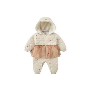 aqpa婴儿秋冬棉服连体衣哈衣夹棉保暖【连体棉服集合】