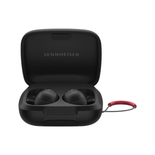移动端、京东百亿补贴：森海塞尔 SENNHEISER MOMENTUM Sport真无线耳机玄夜黑 Sport 玄夜黑